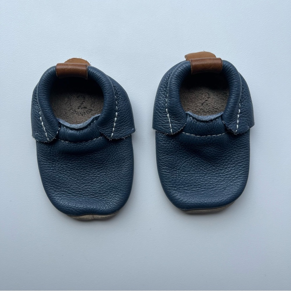 MINIMOC Baby boy unisex mocassin shoes slipper size 2